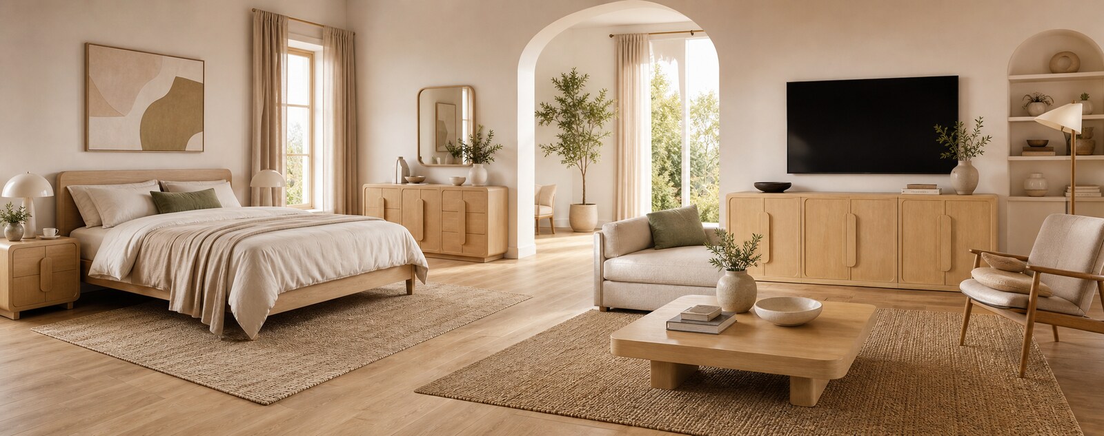 GAVEYEP summer bedroom and living room furniture